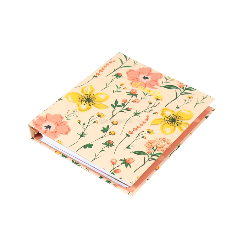 Spiral Notebooks Custom Wire Bound A5 Hardcover Elegant Planner Printing Diary Journal
