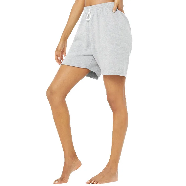 
Customized Fitness Light Fleece Womens Pants Shorts Yoga 