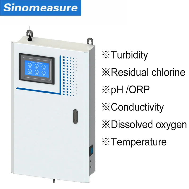 multiparameter water quality meter 5 in1 2 in 1 turbidity residual ph orp conductivity dissolved oxygen