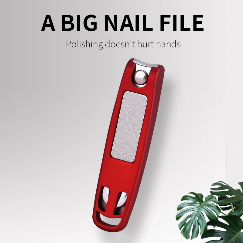 Professional Sharp Fingernail  Toenail Clipper Cutters ABS Rubber Plastic Anti-Splash  Zinc Alloy for Nails Cutter