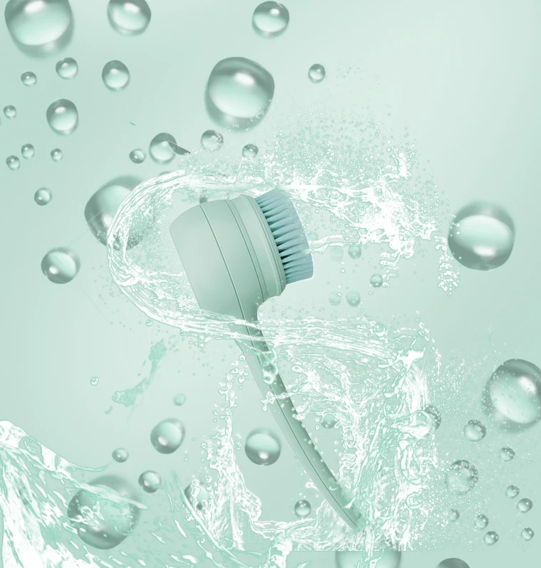 foldable shower brush curved handle metene grooming wall mounted electric exfoliating best back and foot long