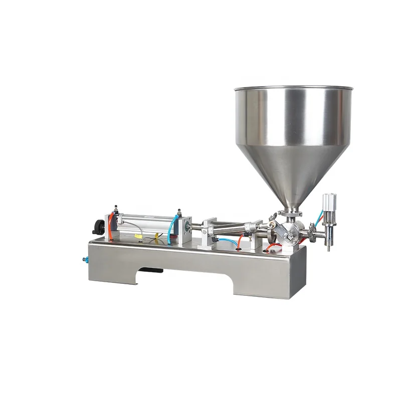 DUOQI G1WTD Horizontal Type Paste Liquid Cream Juice Chocolate Yogurt Jam Chili Sauce Filling Machine
