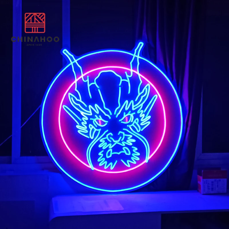 Chinahoo bar bar multicolour electronic acrylic led letters made neon sign