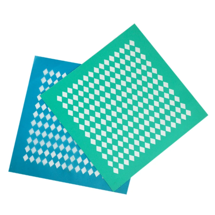 Customized Design Reusable PET DIY Diamond Handmade Stencil Set Draw
