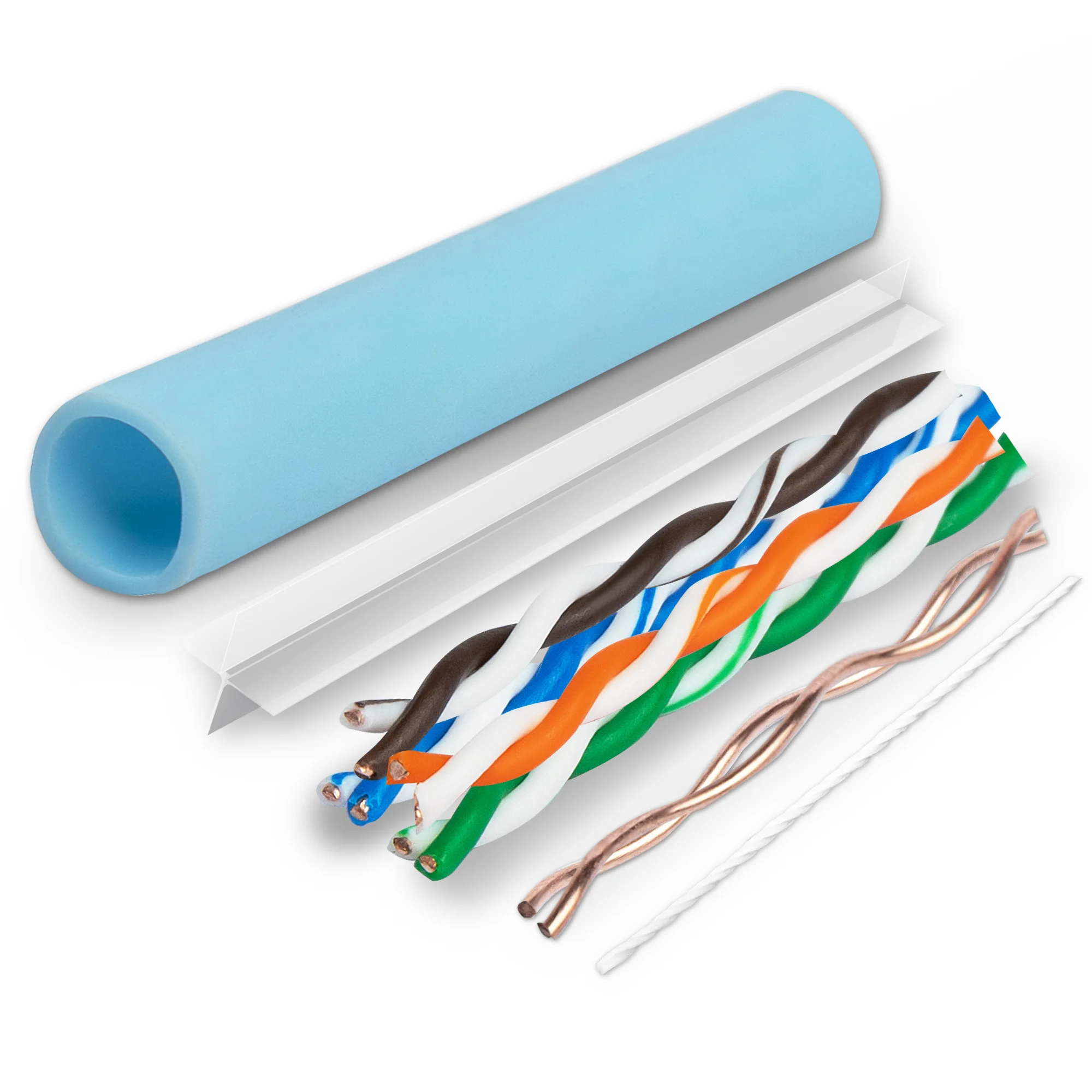 Крытый 305 м CAT6 UTP Ethernet кабель неэкранированная витая пара медный провод сетевой для FTP SFTP CAT5E CAT5