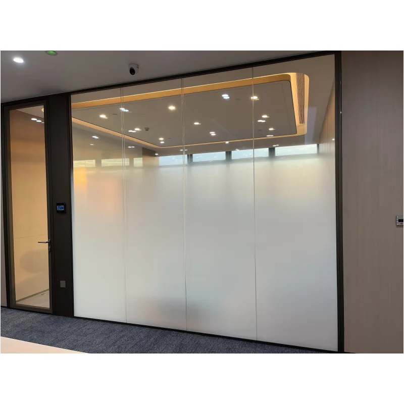 Brand New Original PLC Inverter Driver HMI Module School Panel Industrial Glass Wall Modular Office Partition With Ceiling