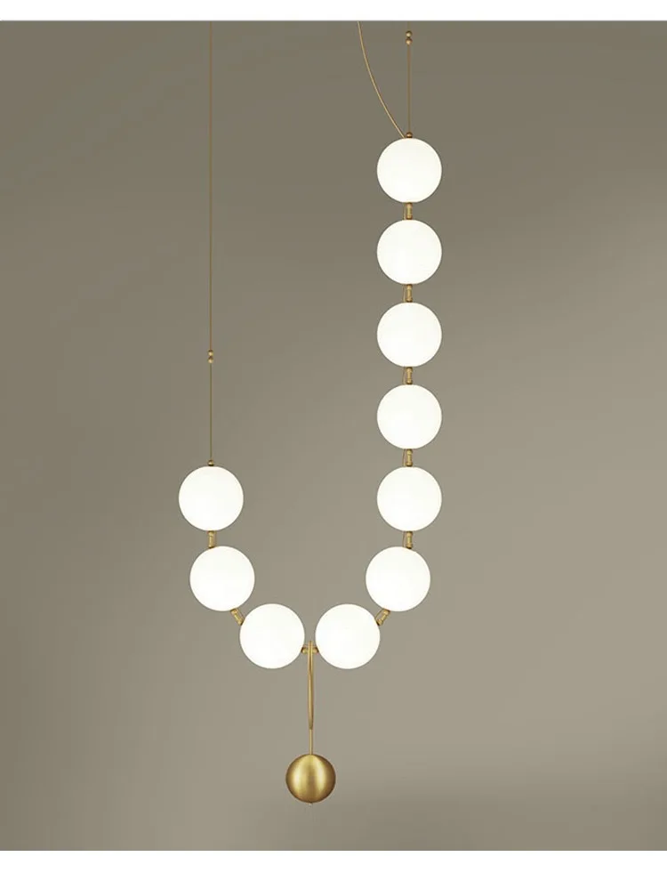 Necklace Design Multi Glass Ball Pendant Lamp