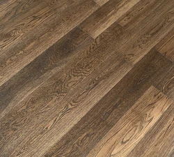 Brushed oak Three Layer Engineered Wood timber Flooring dark color 15mm wood parquet flooring