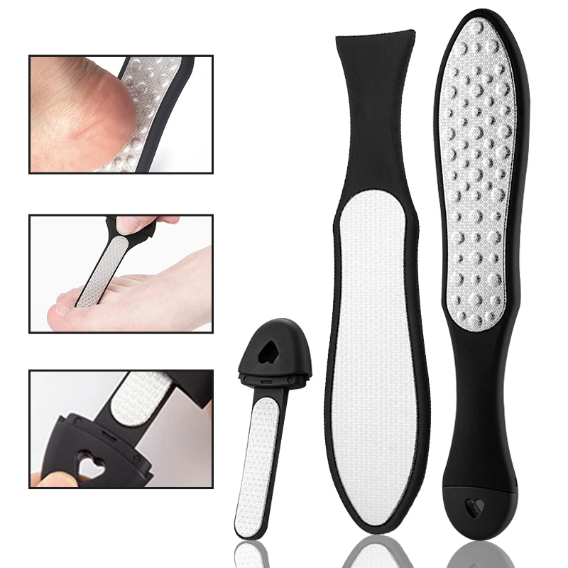 3In1 Professional Pedicure Foot Care Tools File For Heels Cleaning Rasps Grater Callus Callus Dead Skin Remover Feet Sandpaper