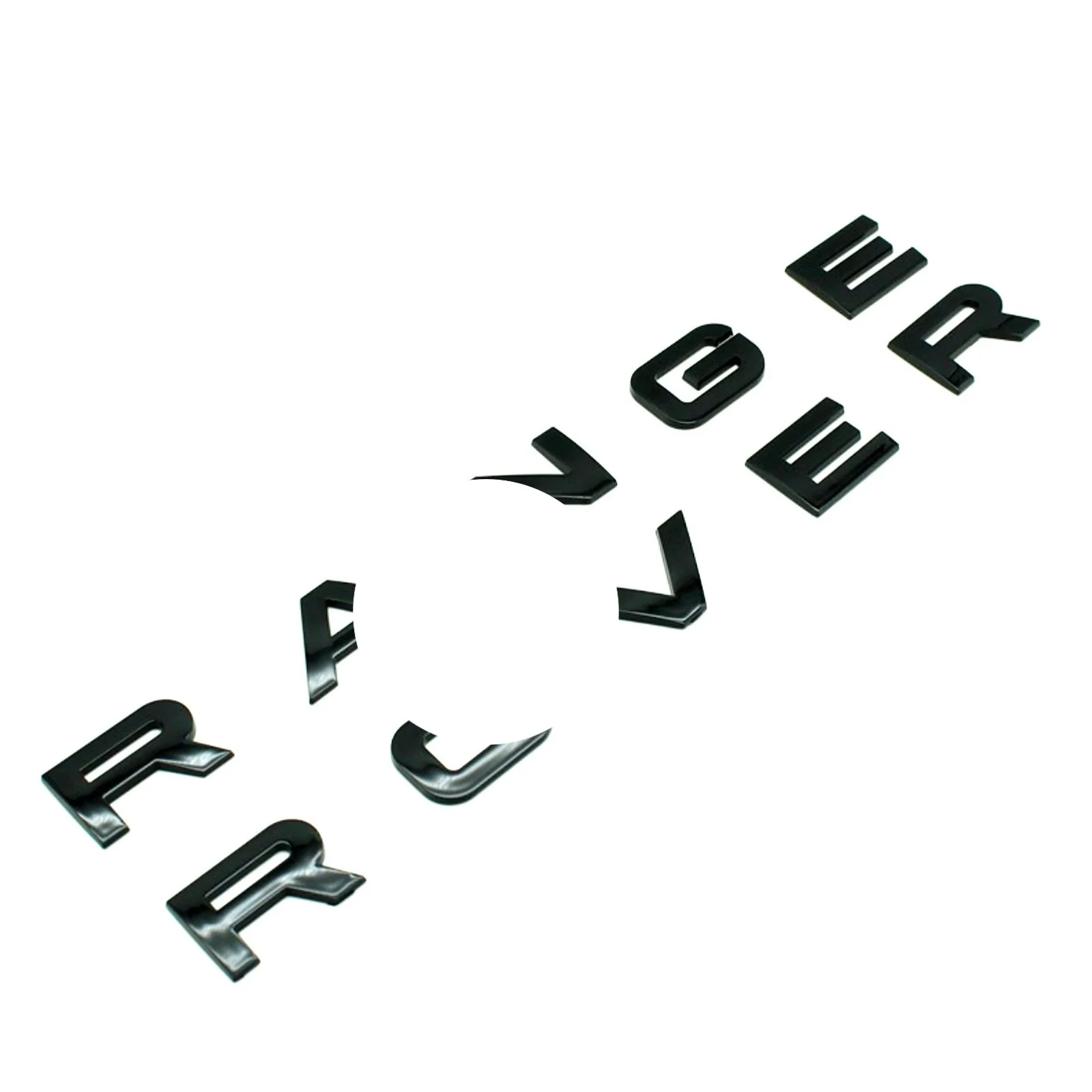 3D ABS Range Rover Car Bonnet Letters Logo Badge Emblem Sticker Accessories For Land Rover Discovery Defender Sport Evoque HSE