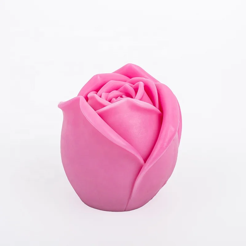 AINIKA Big Rose Flower Silicone Mold Candle Moulds Silicone for Candle Making