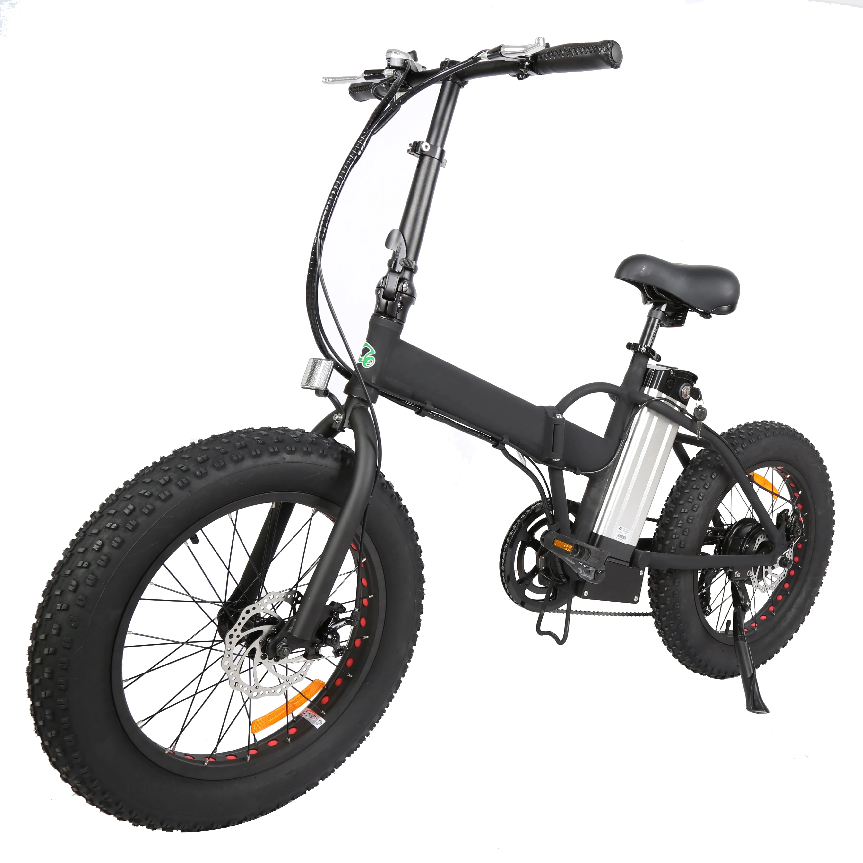 Электрический велосипед с толстыми шинами