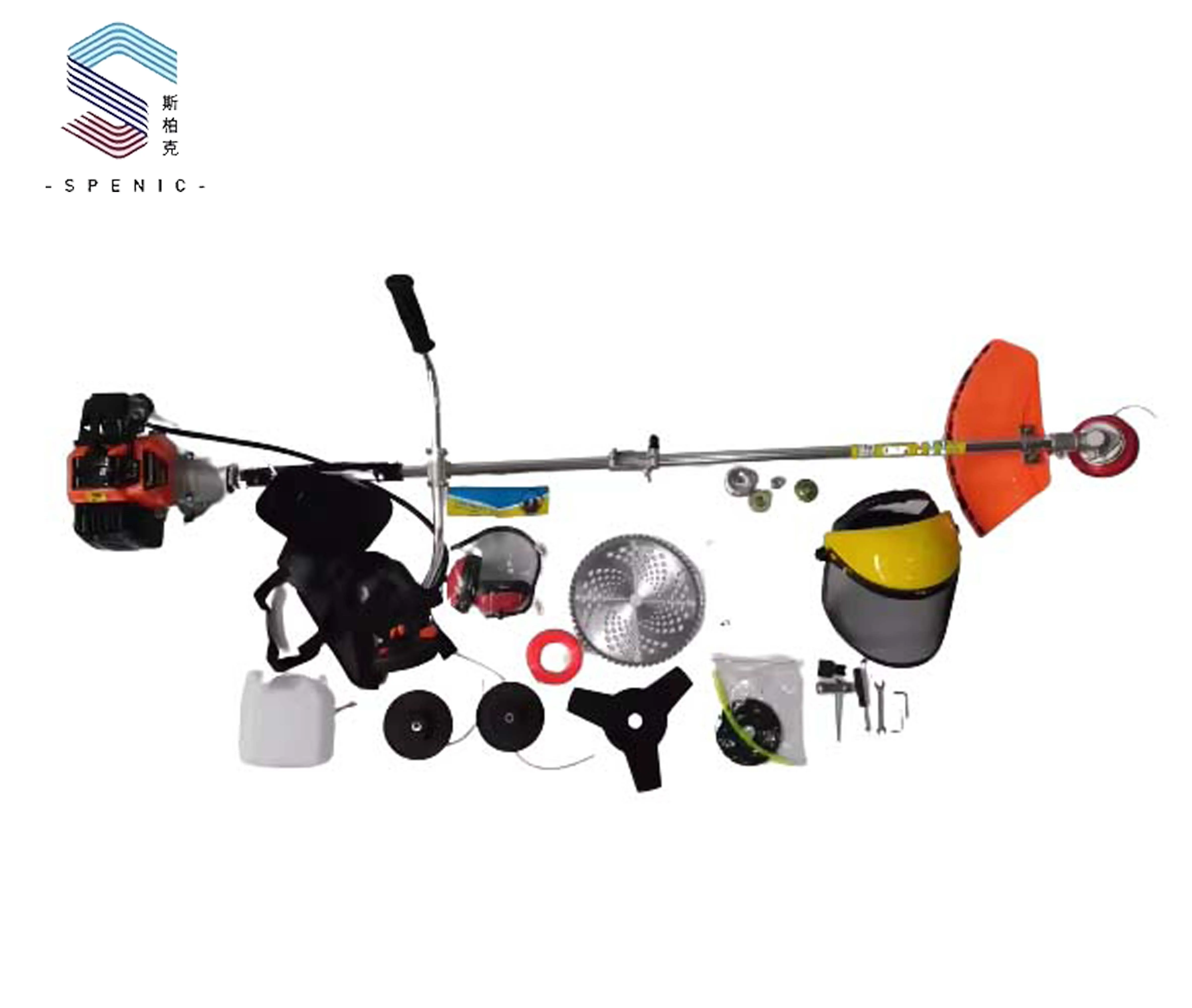 High Quality Gas Weed Wacker Weed Eater Gas Powered Brush Cutter and Gas String Trimmer Extreme Duty Grass Trimmer