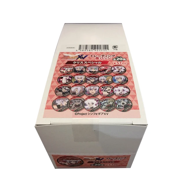 New stock symphogear xv trading friends shirt pins anime badges