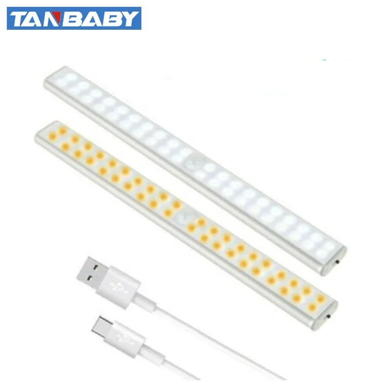  Модернизированный беспроводной шкаф Tanbaby 2021 40 светодиодов 30 см ночное освещение с сенсорной