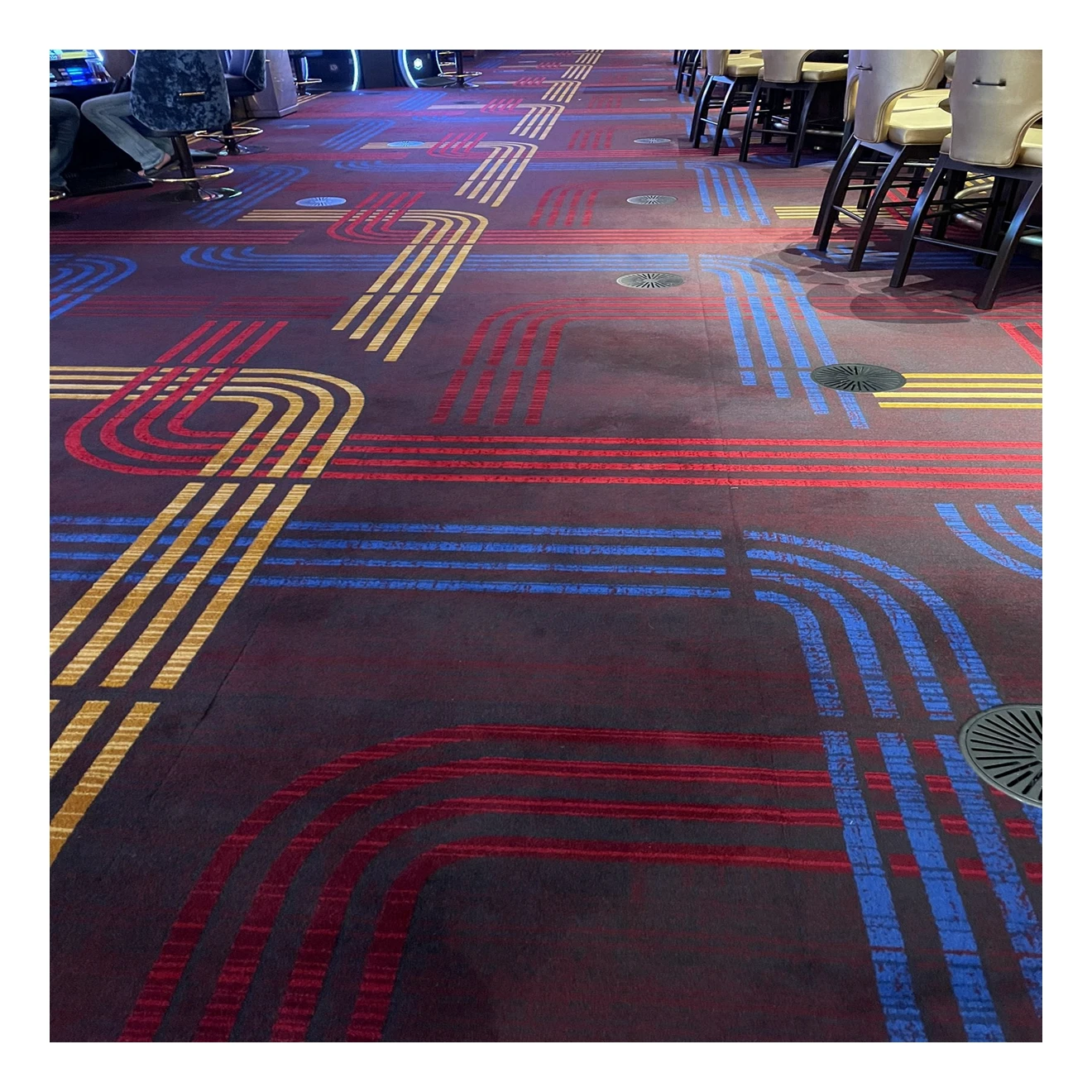 Luxury Nylon polyester printed carpet for hotel carpet casino islam mosque carpet