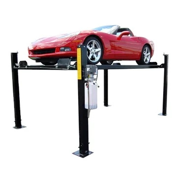 Four Post Double Parking Popular Auto Hoist Car Lift Garage Lift