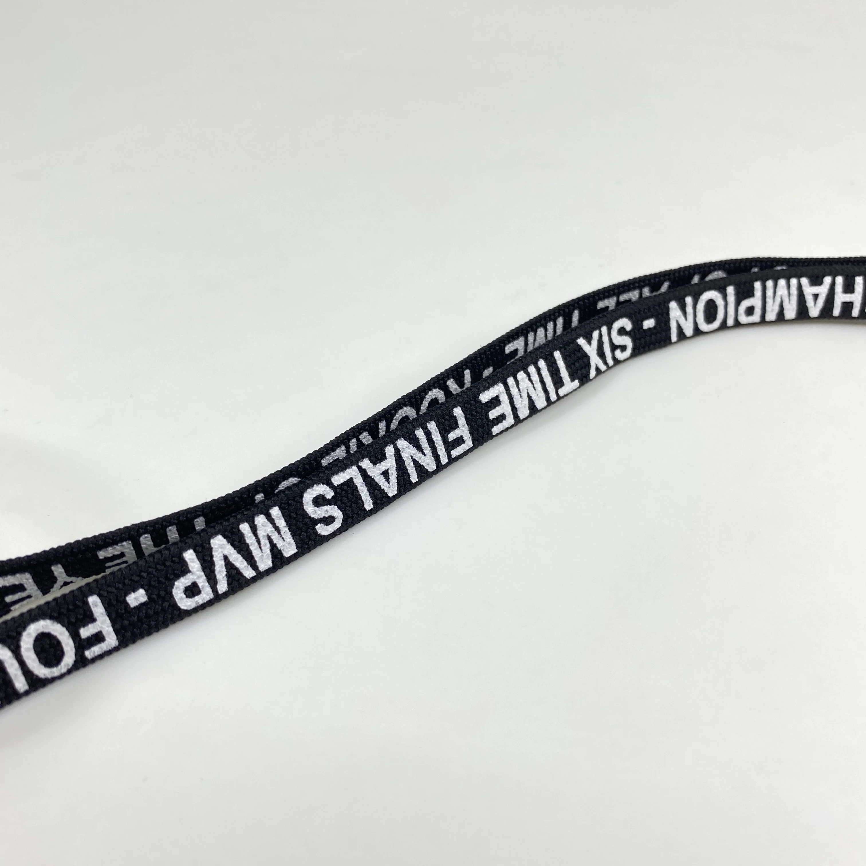 Fashion custom logo printing sunglasses mask cord lanyard neck strap with lobster clasp hook clip rubber loop