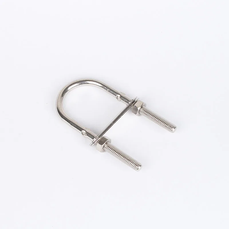 Wholesale Discount China Hot Wire Rope Fittings Stainless Steel 304 316 U Bolt With Bow Eye