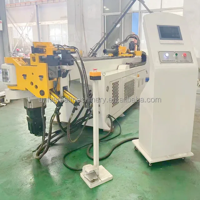 Um 50CNC полностью автоматический с ЧПУ алюминиевый профиль гибочная машина мотором управления