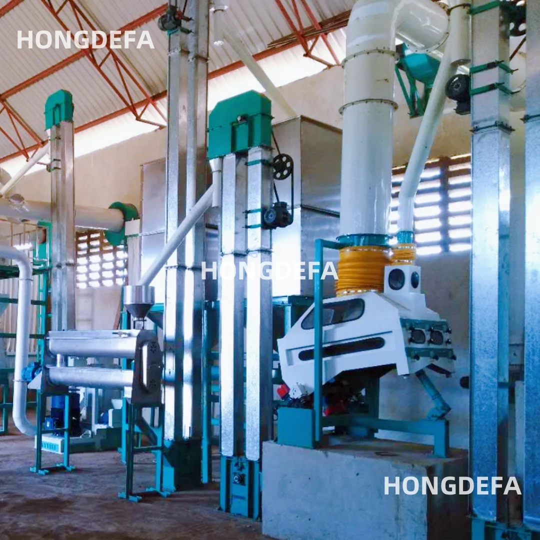 50t/d corn flour milling plants in the whole Africa with high quality