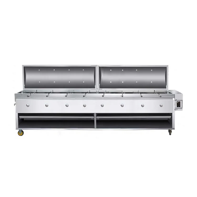 3 heads gas Hot Product Barbecu Oven Barbecue Oven Electric BBQ Oven bbq grills