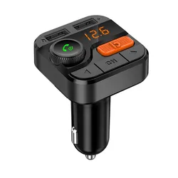 Classic style fm transmitters dual SUB charging at the same time QC3.0 quick charge car charger car mp3 player car kit