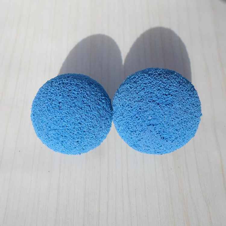 
High-quality power plant condenser Rubber cleaning ball wear-resistant 