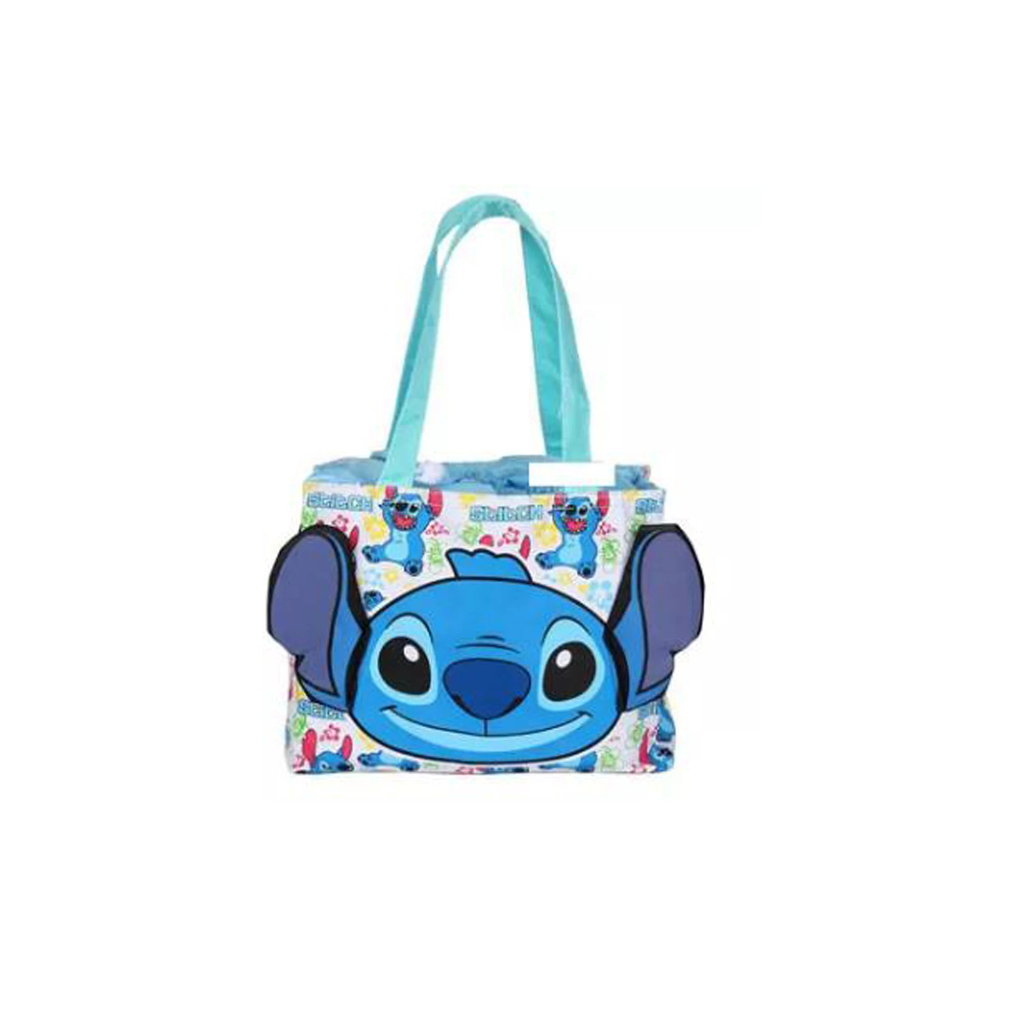 Liilo & Stitch high quality cartoon foods lunch bag multi-purpose storage drawstring bag