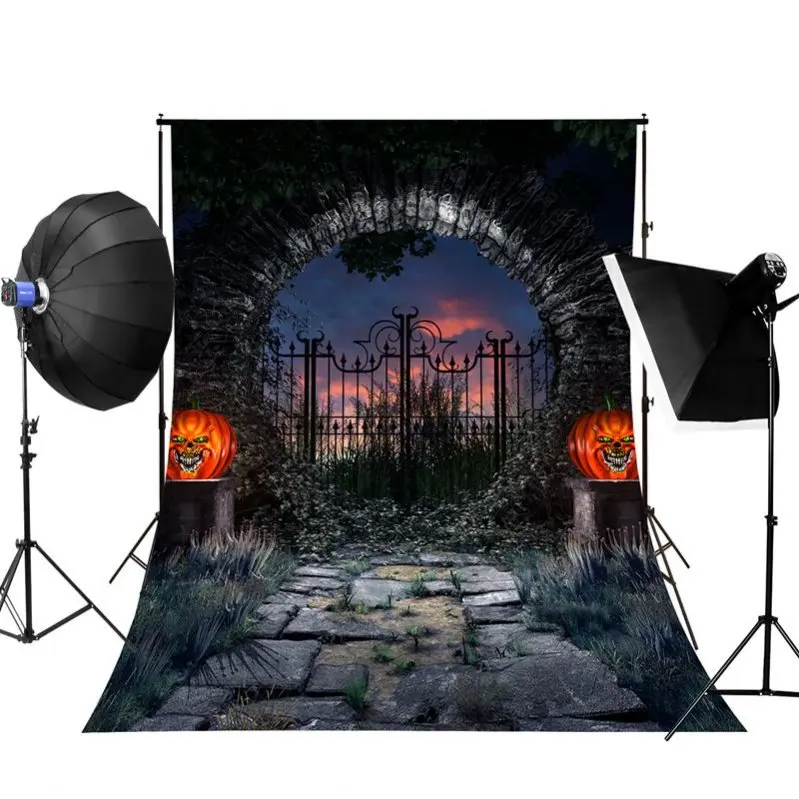 Photo Selfie Live Background Photography Backdrop Shooting Video Halloween Background