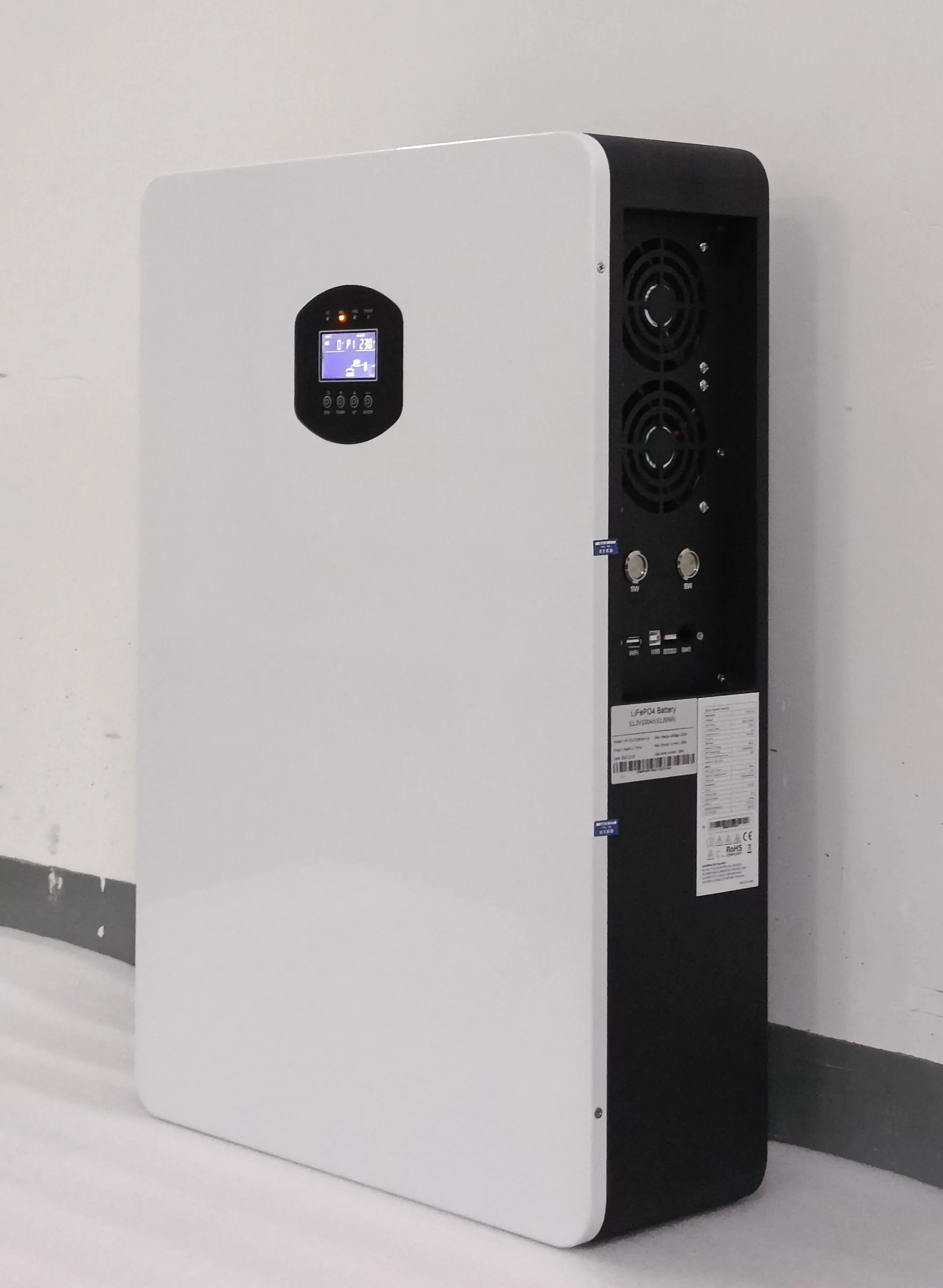 Class A All In One 3Kwh 5Kwh 25.6V 48V 51.2V 100Ah 200Ah Lifepo4 Battery With Inverter For Solar System