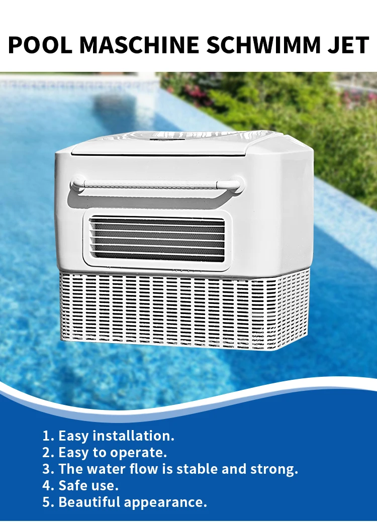 Full Sets Swimming Pool Equipmentand Accessor  Swimming Training Machine Counter Current