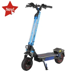Factory Direct Supply 2021 Newest Design 52v 2400w Max Speed 65km/h Hydraulic Brake Wide Wheel Electric Scooter