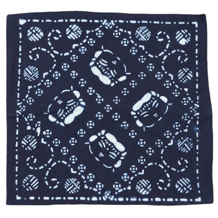 Multifunctional Bandana Colourful Custom square Silk Bandanna Printed Classic logo Cotton Design