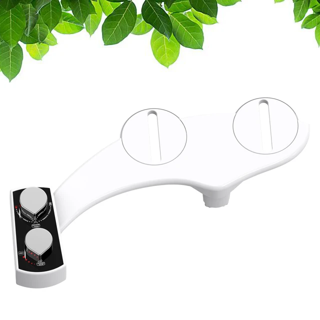 Сиденье для унитаза, биде, спрей холодной воды, двойная самоочищающаяся насадка, неэлектрическое приспособление для стирки сзади и в женском стиле