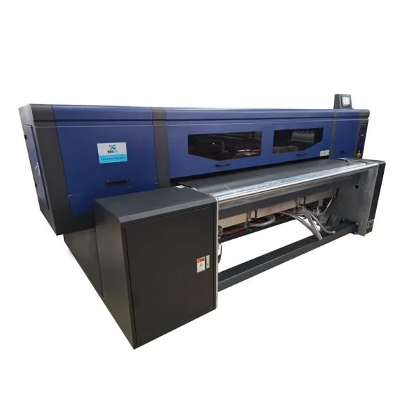 Fast speed digital textile belt fabric printer for reactive and pigment printing