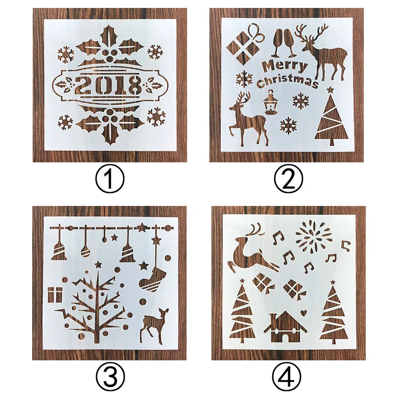 hot sell PET plastic drawing toys  journal stencil set for kids