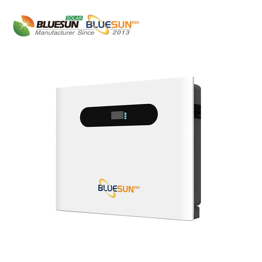Bluesun Hybrid 10kwh 5kv Solar System Price 48V Battery Solar Panel and Battery System