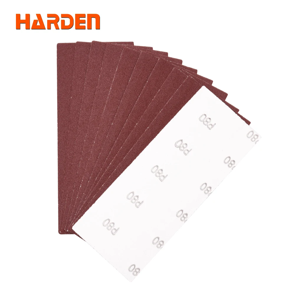 Harden Hot Selling Factory Price Sanding Discs Abrasives 93x230mm HARDEN Sand Disc Abrasive Sanding Paper Sheet