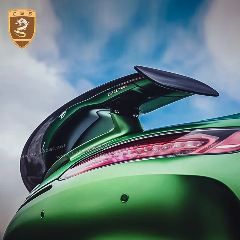 Высокое качество Bens AMG GT GTR Стиль углерода волокно материал сзади Спойлеры крыло