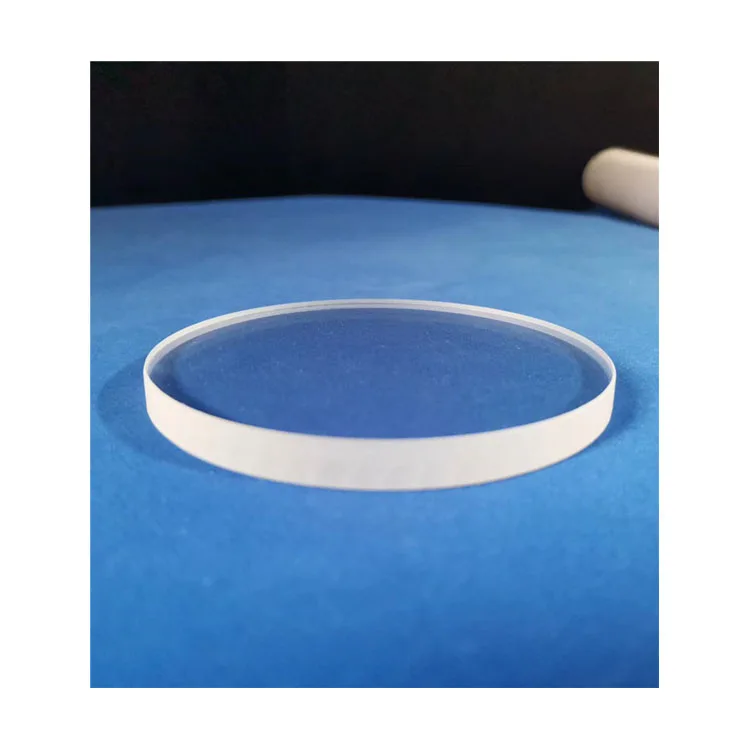 Высокотемпературное прозрачное округленное кварцевое стекло лист кварцевая пластина