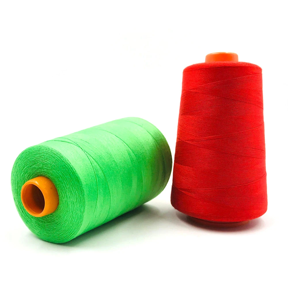 Competitive Prices 40S/2 Polyester Thread Sewing 5000 Yards Heavy Duty Polyester Sewing Thread