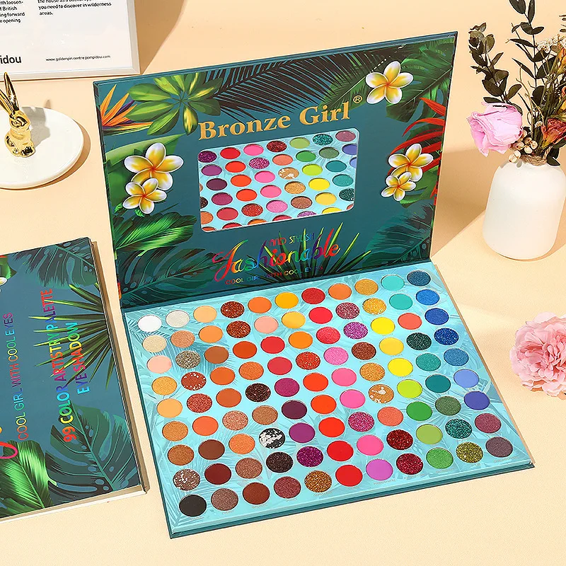 99 Colors Eye ShadowWholesale shimmer Eyeshadow Private Label High Pigment glitter Eye Shadow Palette
