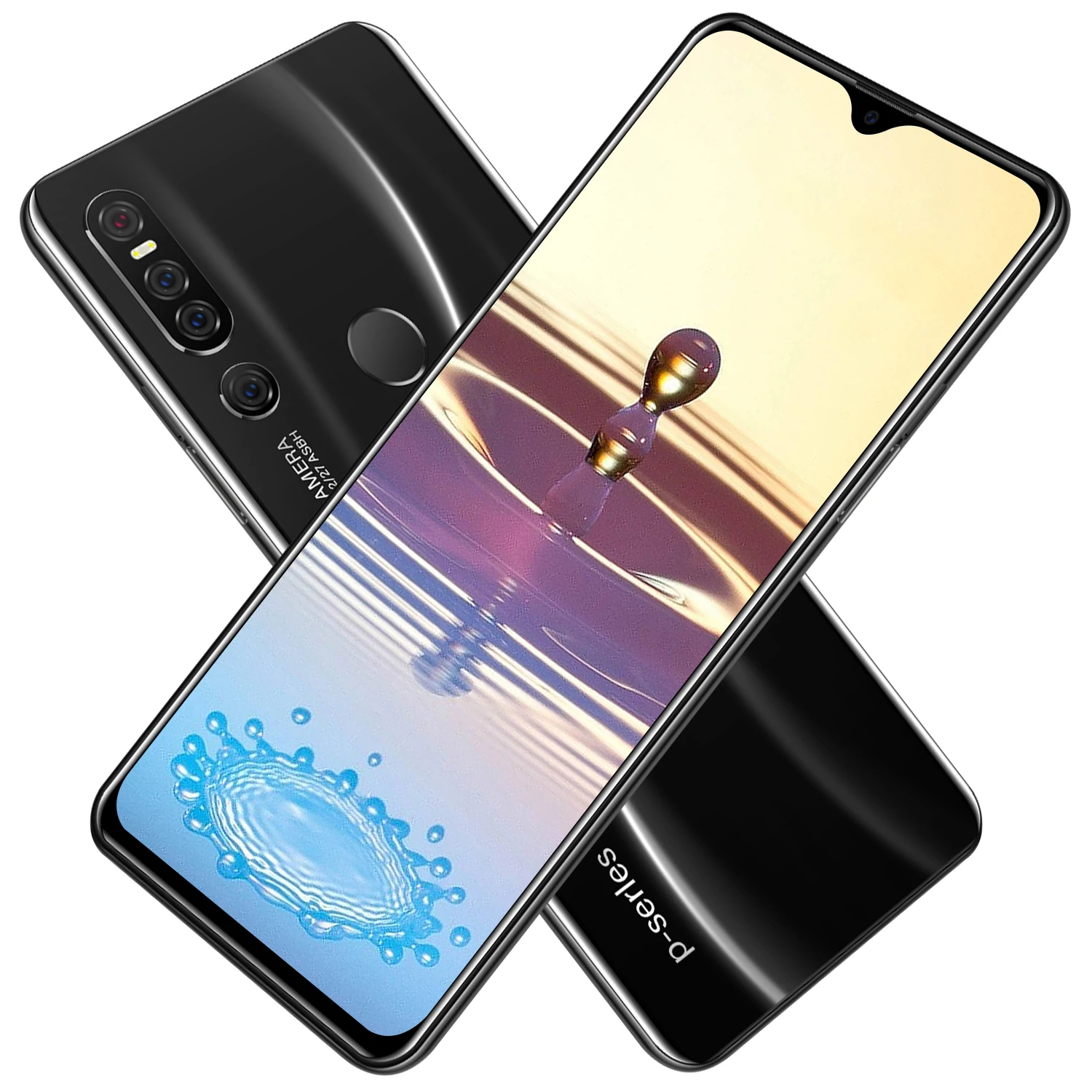 P30 Pro разблокированный смартфон MTK6735 Real 2G Ram + 32G Rom 6,3 дюймов 2 + 5 Мп две Sim-карты Wifi камера GPS 3G разблокированный