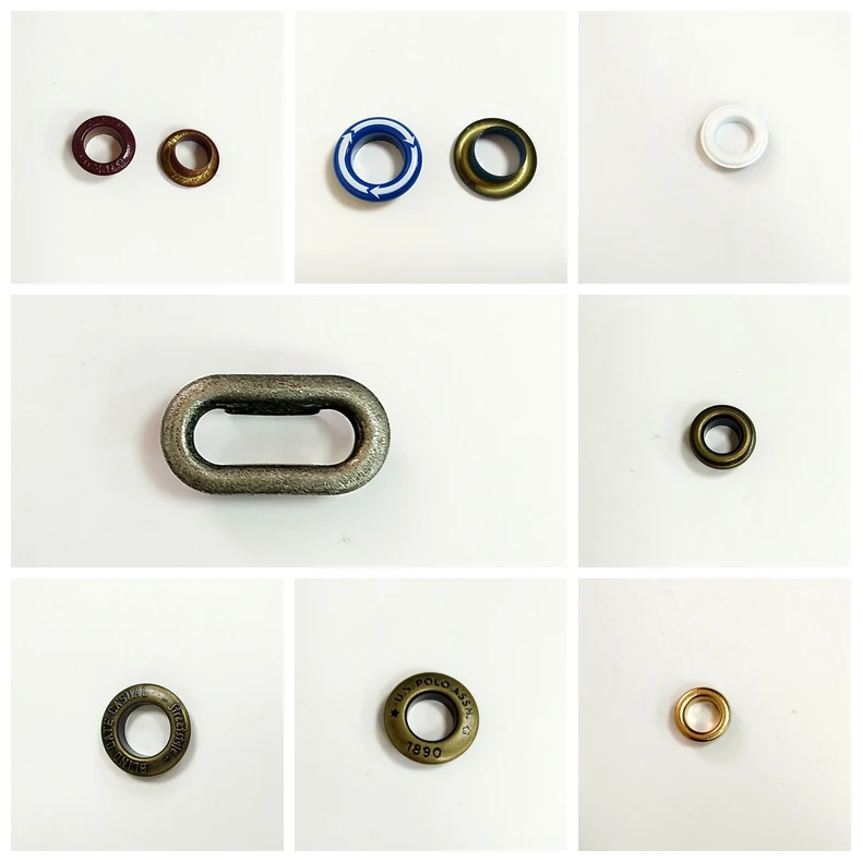 Заводские изготовленные на заказ шнурки металлические кнопки петельки для кожи