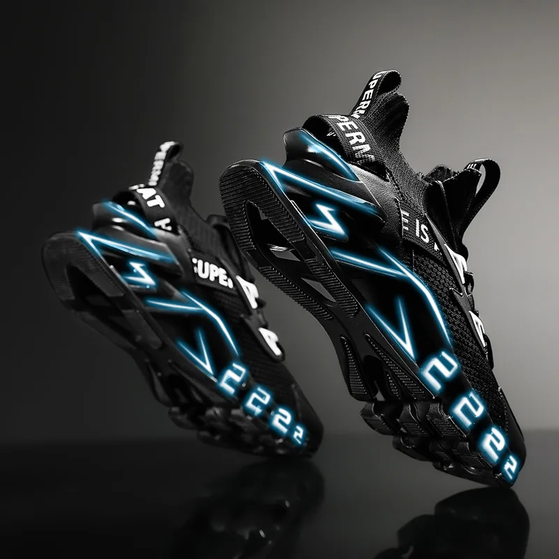 BIYATE Comfortable Men Fancy Sneakers Sport Runn New Arrivals Sport Shoes Support Custom LOGO Hot Sale Men Casual Shoes  Sneaker