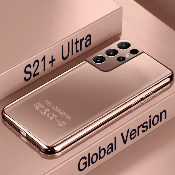 2022 Original S21+Ultra Big Screen Android Phone 512GB Rom Support Dual Sim Card+TF Card MTK6899 (Brand New)