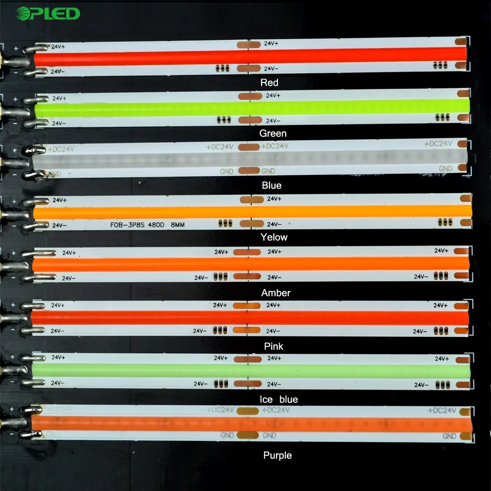 waterproof rock color IR 5m 10m smart silicone cover rgb cct flex flexible ip68 white 5V 12V 24v  neon  light cob led strip