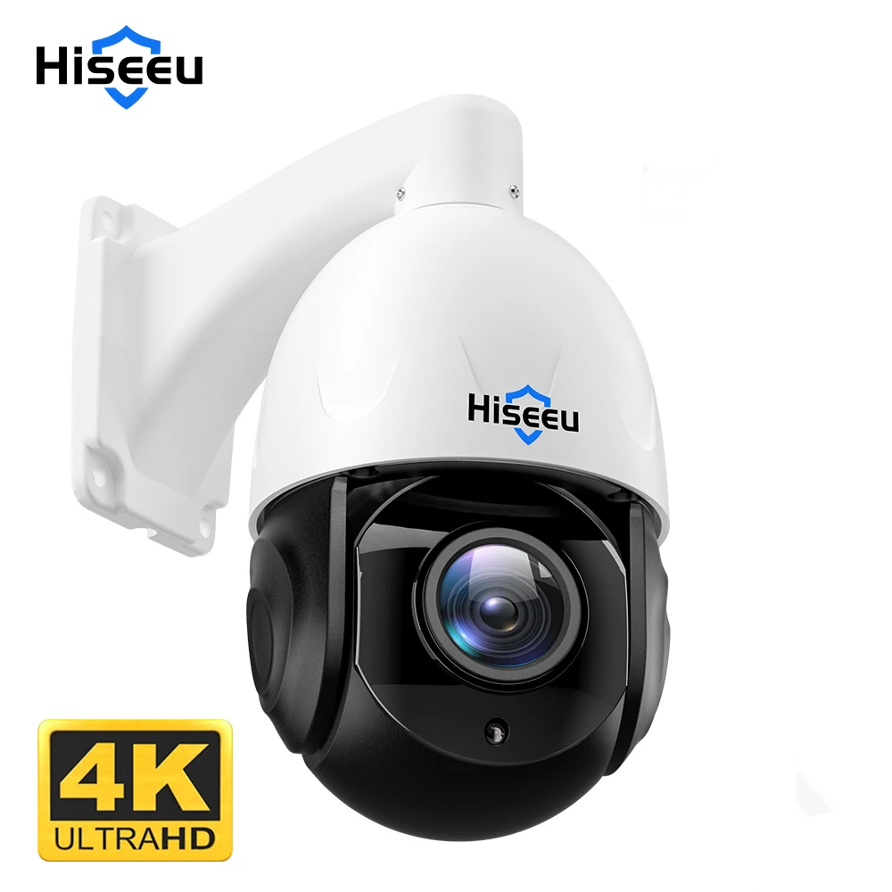 4K 8MP 30X Optical POE Zoom Outdoor Dome CCTV Security System ip 4k ptz Poe camera