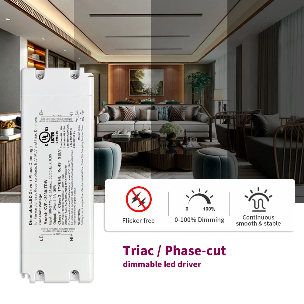 60W Constant Voltage Drive New 48V Non-Waterproof Dimming LED Drive